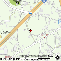 茨城県笠間市石井1468周辺の地図