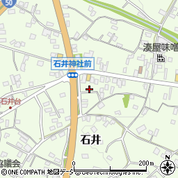 茨城県笠間市石井1058周辺の地図
