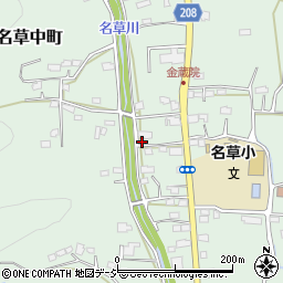 栃木県足利市名草中町1179-1周辺の地図