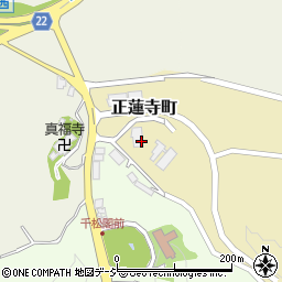 石川県小松市正蓮寺町セイ谷周辺の地図