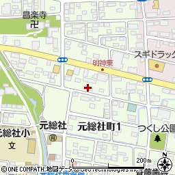 昭和コーポ前橋Ａ棟周辺の地図