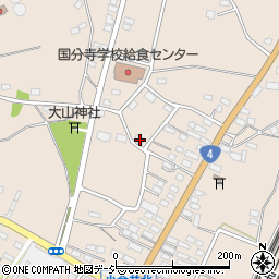 栃木県下野市小金井1218-1周辺の地図