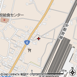 栃木県下野市小金井2664周辺の地図
