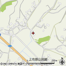 茨城県笠間市上市原715周辺の地図