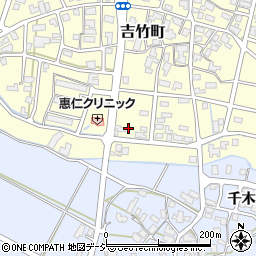 石川県小松市吉竹町と48周辺の地図