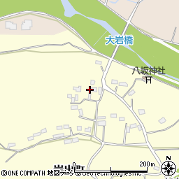 栃木県栃木市岩出町393周辺の地図