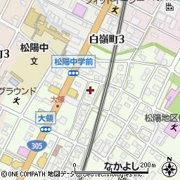 石川県小松市大領町イ209-2周辺の地図