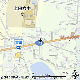 グッピー上田店周辺の地図