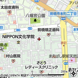 日本情報産業株式会社　前橋支社周辺の地図