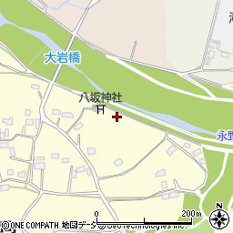 栃木県栃木市岩出町203周辺の地図