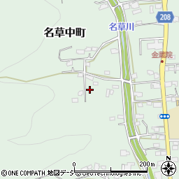 栃木県足利市名草中町3582周辺の地図