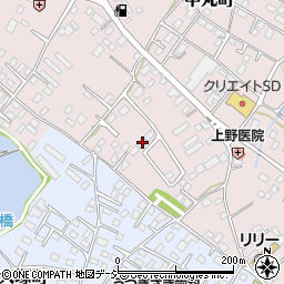 茨城県水戸市中丸町297-1周辺の地図