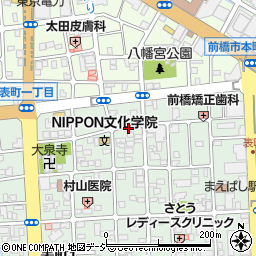 鈴木表具店表町店周辺の地図