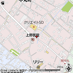 茨城県水戸市中丸町268周辺の地図