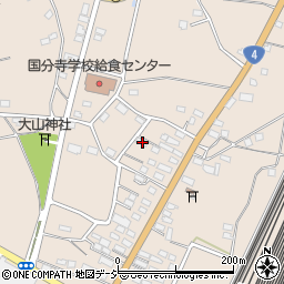 栃木県下野市小金井1222-1周辺の地図