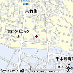 石川県小松市吉竹町と30周辺の地図