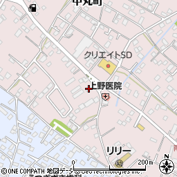 茨城県水戸市中丸町281-3周辺の地図