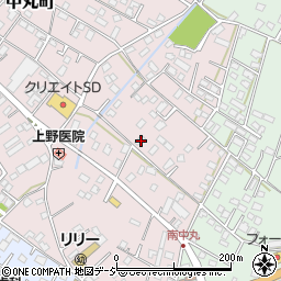 茨城県水戸市中丸町228-2周辺の地図