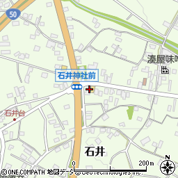 茨城県笠間市石井1059周辺の地図