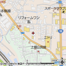 アメリカンドラッグ　上田上堀店周辺の地図