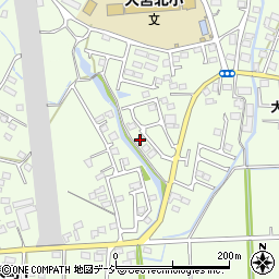 栃木県栃木市大宮町1688周辺の地図