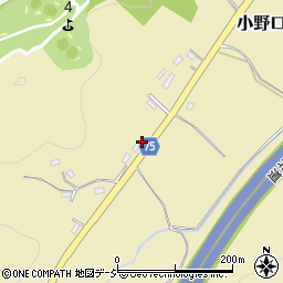 栃木県栃木市小野口町495周辺の地図