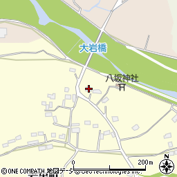 栃木県栃木市岩出町208周辺の地図