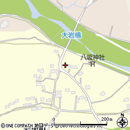 栃木県栃木市岩出町207周辺の地図