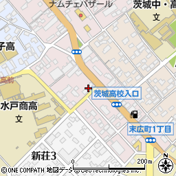 〒310-0053 茨城県水戸市末広町の地図