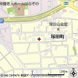 群馬県高崎市塚田町49周辺の地図