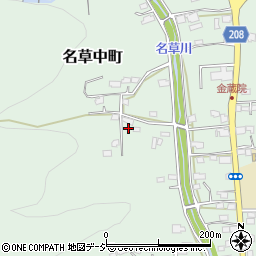 栃木県足利市名草中町3581-1周辺の地図