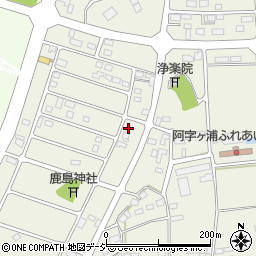 茨城県ひたちなか市阿字ケ浦町1987周辺の地図