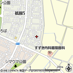 栃木県下野市祇園5丁目20-8周辺の地図