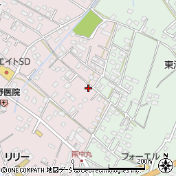 茨城県水戸市中丸町222-1周辺の地図