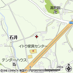 茨城県笠間市石井1540周辺の地図