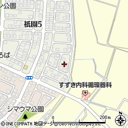 栃木県下野市祇園5丁目20周辺の地図