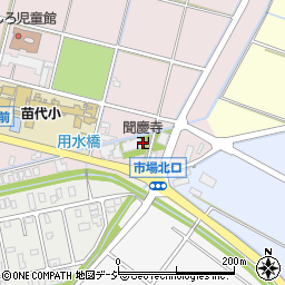 聞慶寺周辺の地図