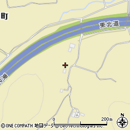 栃木県栃木市小野口町72周辺の地図