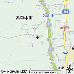 栃木県足利市名草中町3581周辺の地図