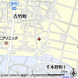 石川県小松市吉竹町と65周辺の地図