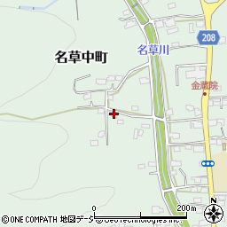 栃木県足利市名草中町3581-4周辺の地図