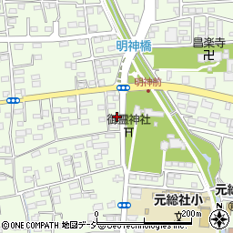 元総社囲碁倶楽部周辺の地図
