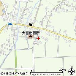 栃木県栃木市大宮町429周辺の地図