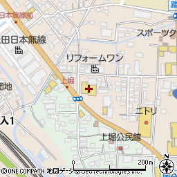 モリキ上田上堀薬局周辺の地図