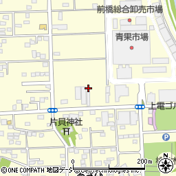 群馬県前橋市東片貝町412周辺の地図