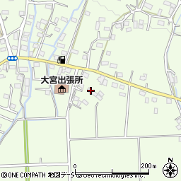栃木県栃木市大宮町431周辺の地図