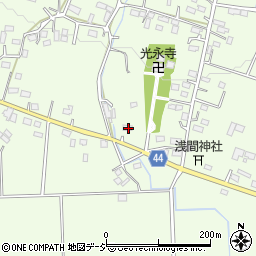 栃木県栃木市大宮町1543-1周辺の地図