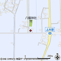 栃木県真岡市上大曽349周辺の地図