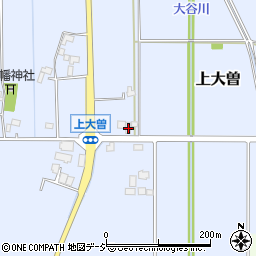 栃木県真岡市上大曽133周辺の地図