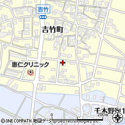 石川県小松市吉竹町と26周辺の地図